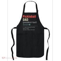 Pickleball Funny Pickleball Dad Definition Father's Day Apron thumb 0
