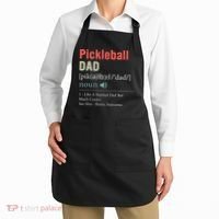 Pickleball Funny Pickleball Dad Definition Father's Day Apron thumb 2