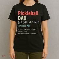 Pickleball Funny Pickleball Dad Definition Father's Day T-Shirt thumb 4