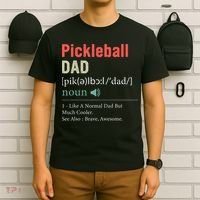 Pickleball Funny Pickleball Dad Definition Father's Day T-Shirt thumb 6