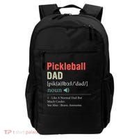 Pickleball Funny Pickleball Dad Definition Father's Day Backpack thumb 0
