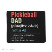 Pickleball Funny Pickleball Dad Definition Father's Day Mousepad thumb 0