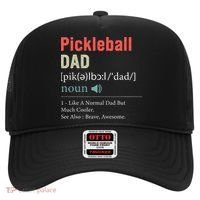 Pickleball Funny Pickleball Dad Definition Father's Day Hat thumb 0