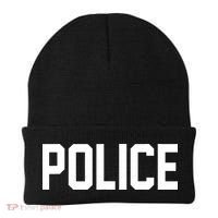 Police For Police Officer Halloween Costume Beanie thumb 0