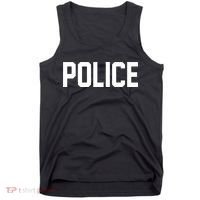 Police For Police Officer Halloween Costume Tank Top thumb 0