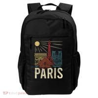 Paris France Paris Vacation Eiffel Tower Paris Souvenir Backpack thumb 0