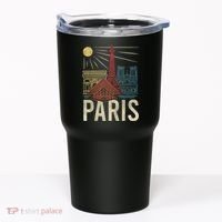 Paris France Paris Vacation Eiffel Tower Paris Souvenir Tumbler thumb 0