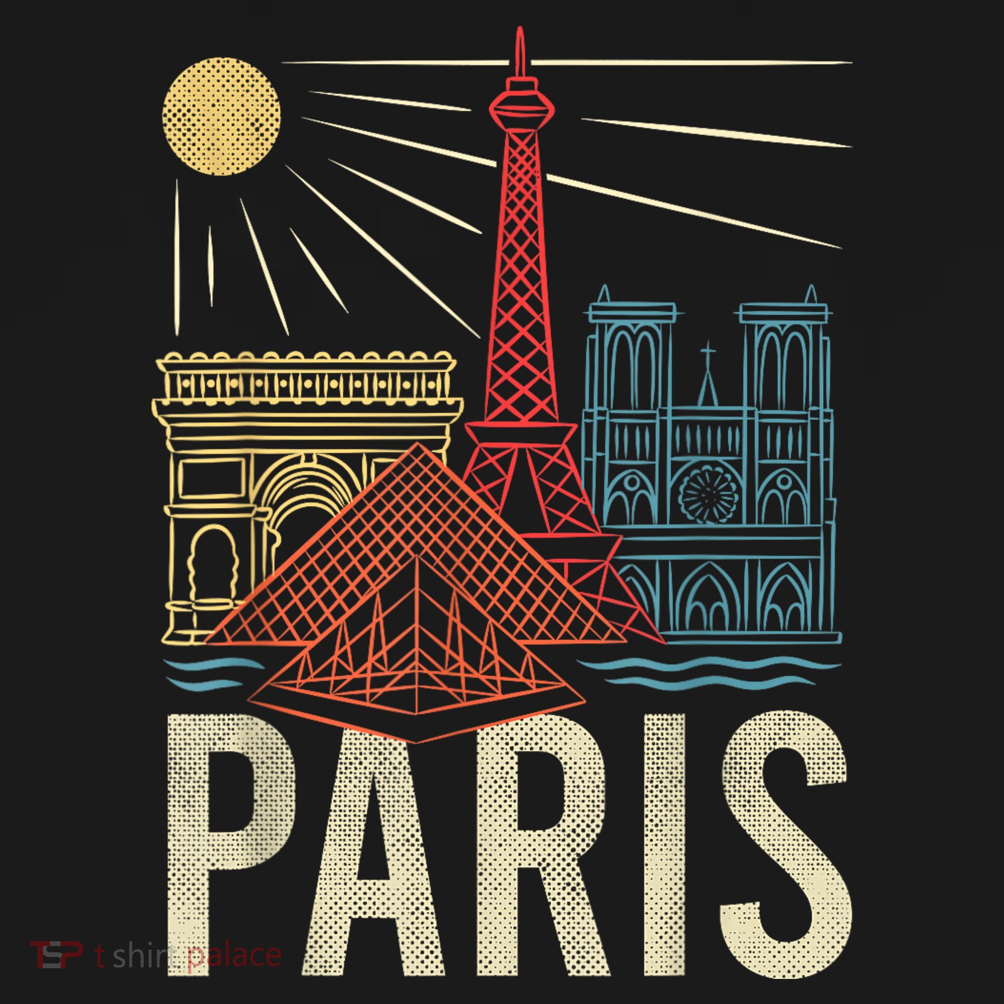 Paris France Paris Vacation Eiffel Tower Paris Souvenir Mousepad