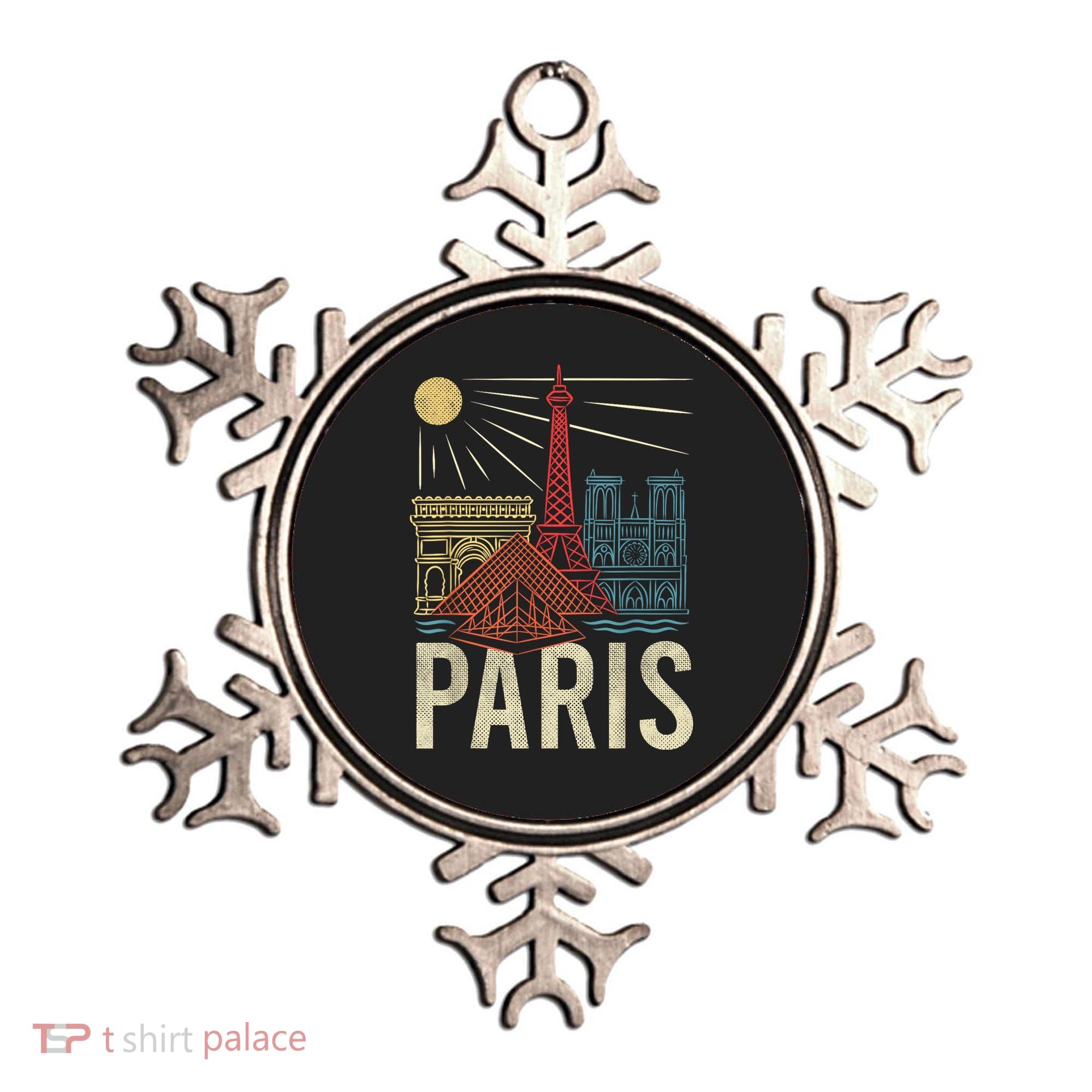 Paris France Paris Vacation Eiffel Tower Paris Souvenir Ornament