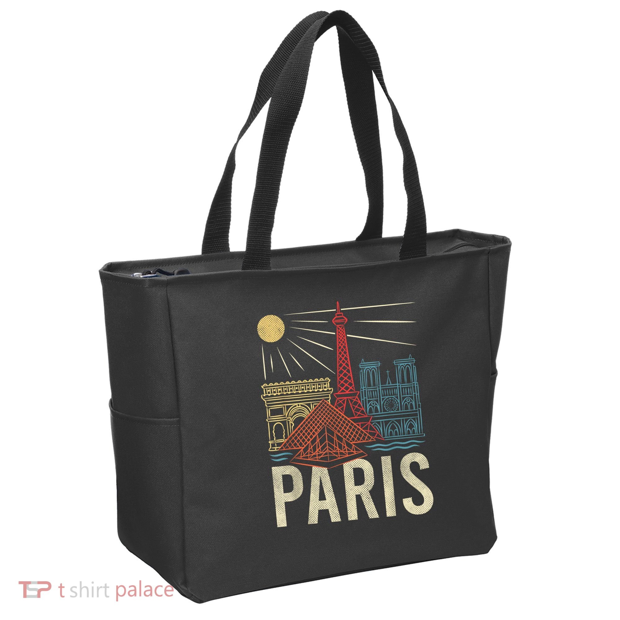 Paris France Paris Vacation Eiffel Tower Paris Souvenir Tote Bag