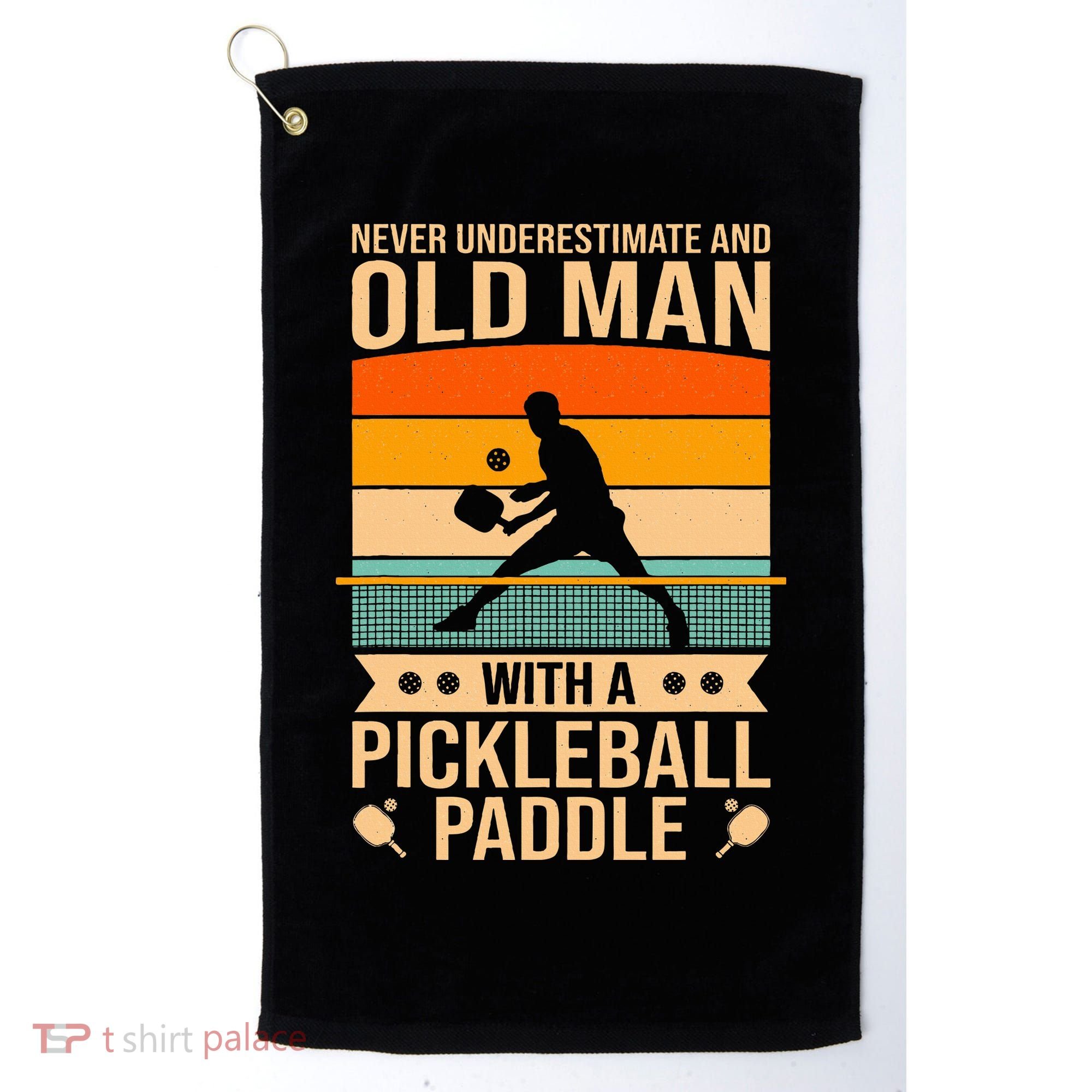 Pickleball Funny Golf Towel