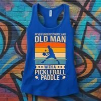 Pickleball Funny Women's Tank Top thumb 3