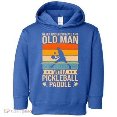 Pickleball Funny Toddler Hoodie