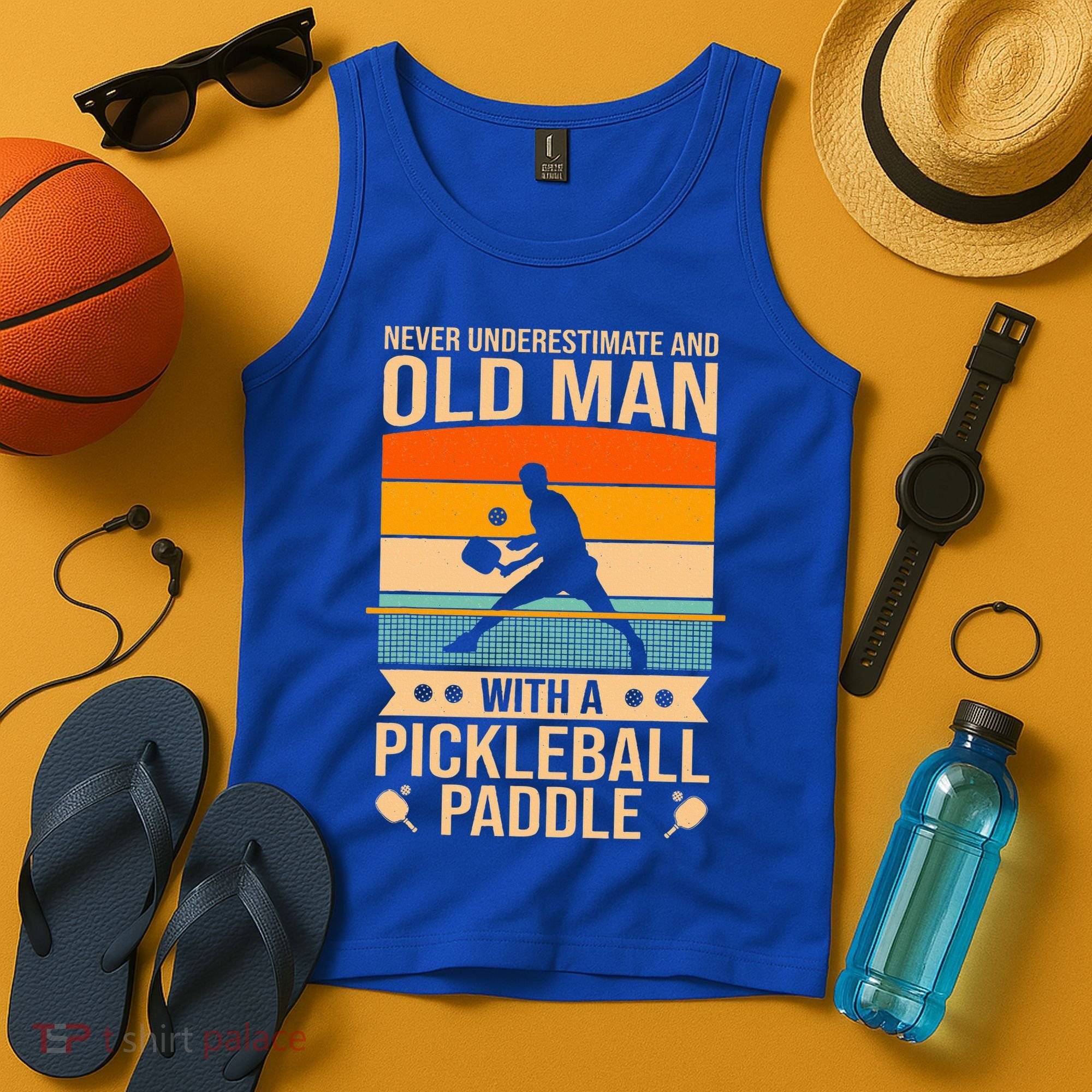 Pickleball Funny Tank Top