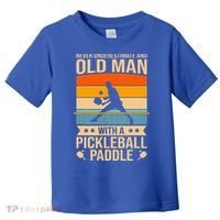 Pickleball Funny Toddler T-Shirt thumb 0