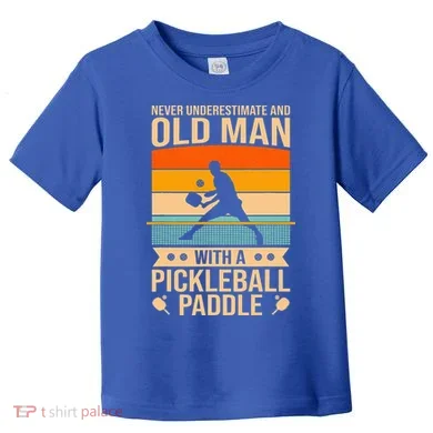 Pickleball Funny Toddler T-Shirt