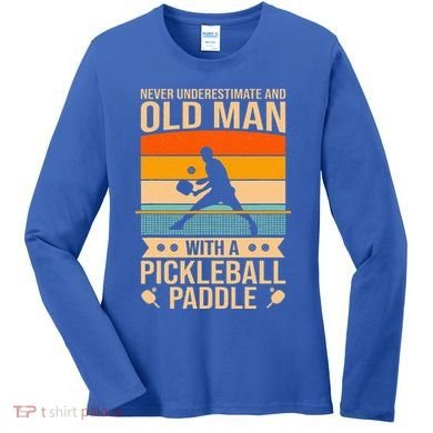 Pickleball Funny Women's Long Sleeve Shirt