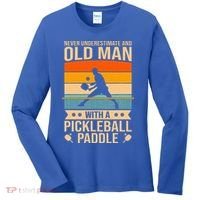 Pickleball Funny Women's Long Sleeve Shirt thumb 0