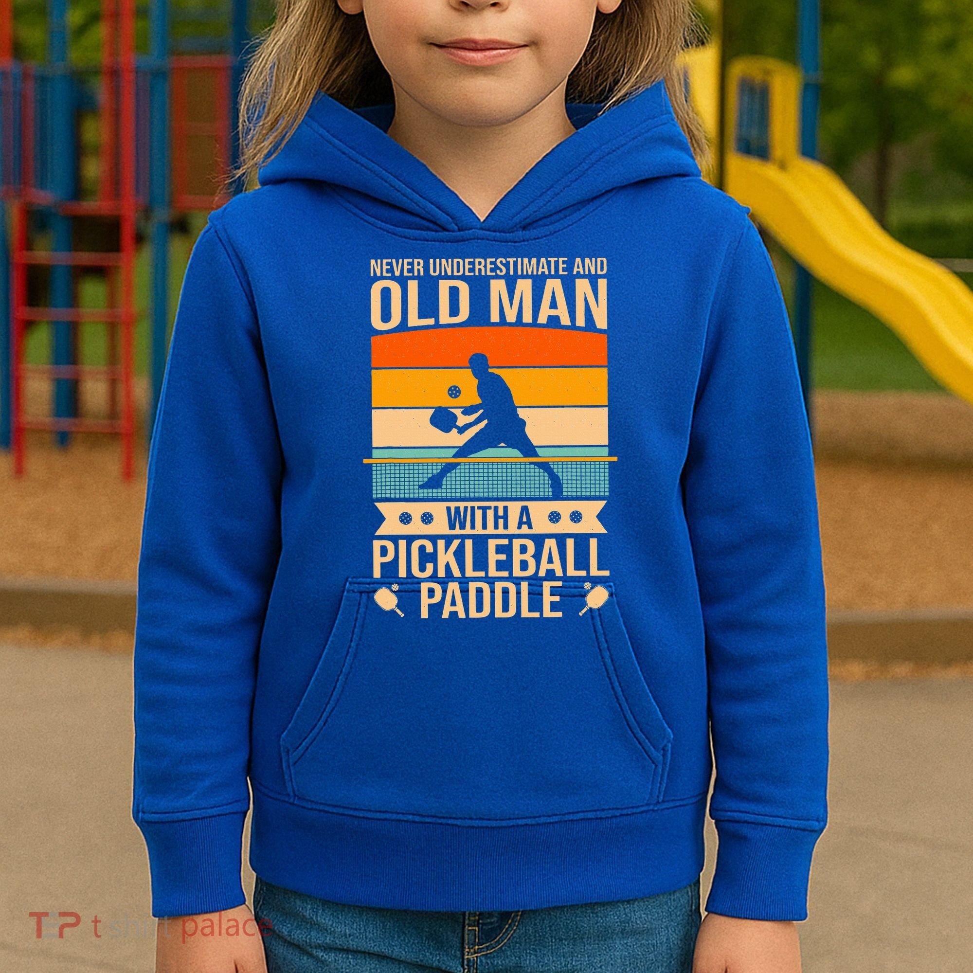 Pickleball Funny Kids Hoodie