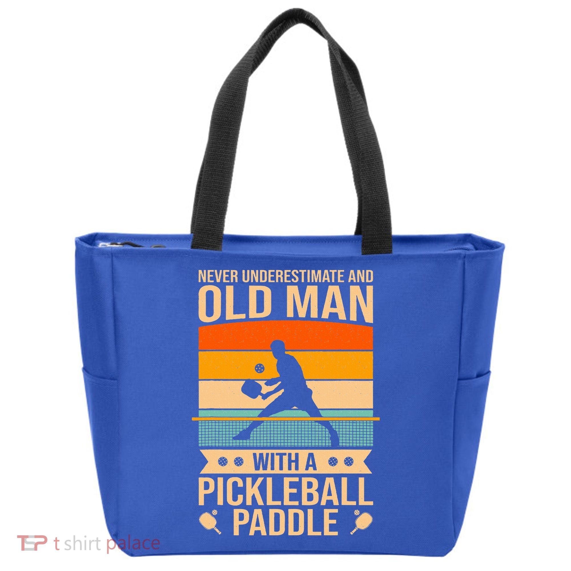 Pickleball Funny Tote Bag