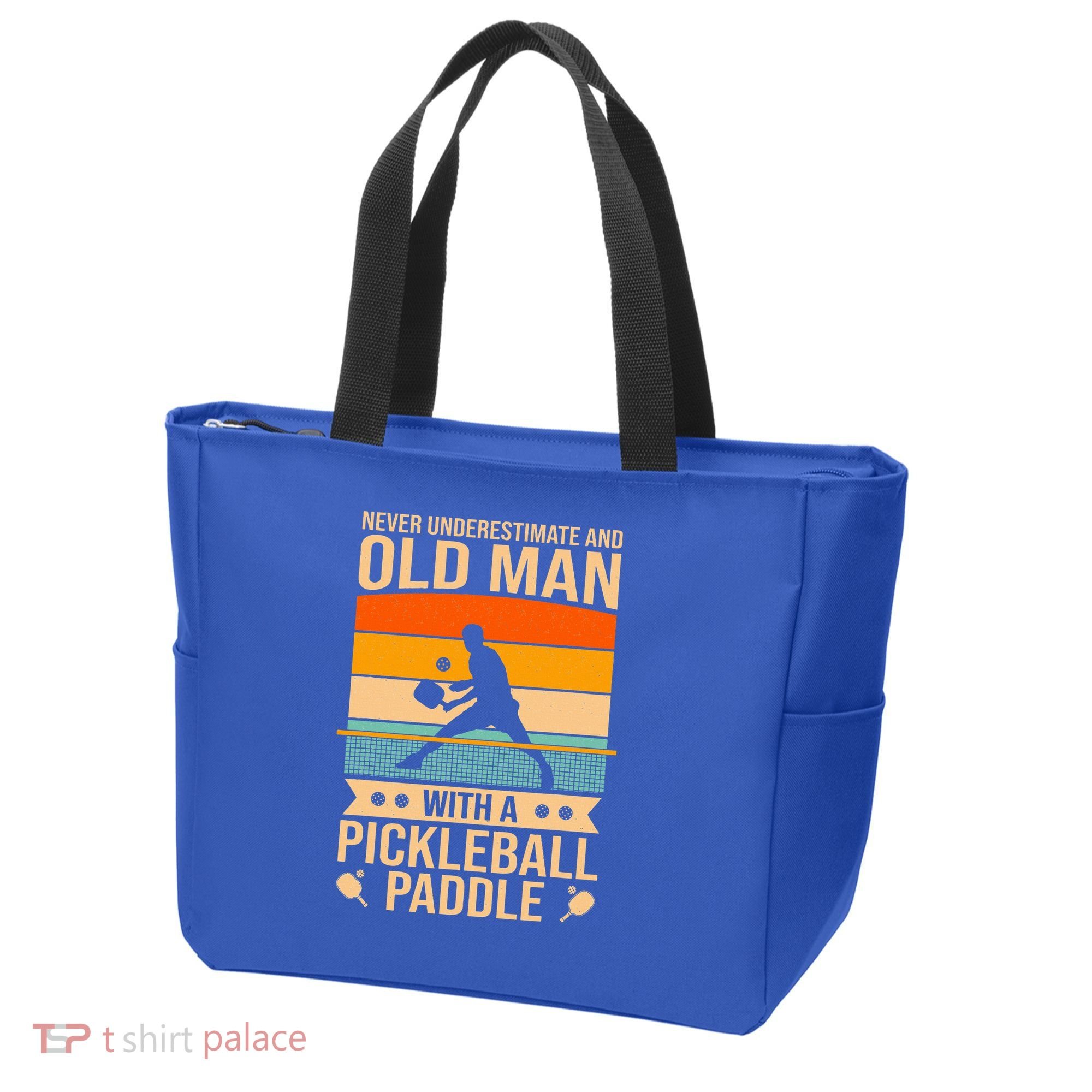 Pickleball Funny Tote Bag