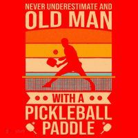 Pickleball Funny Santa Hat thumb 1