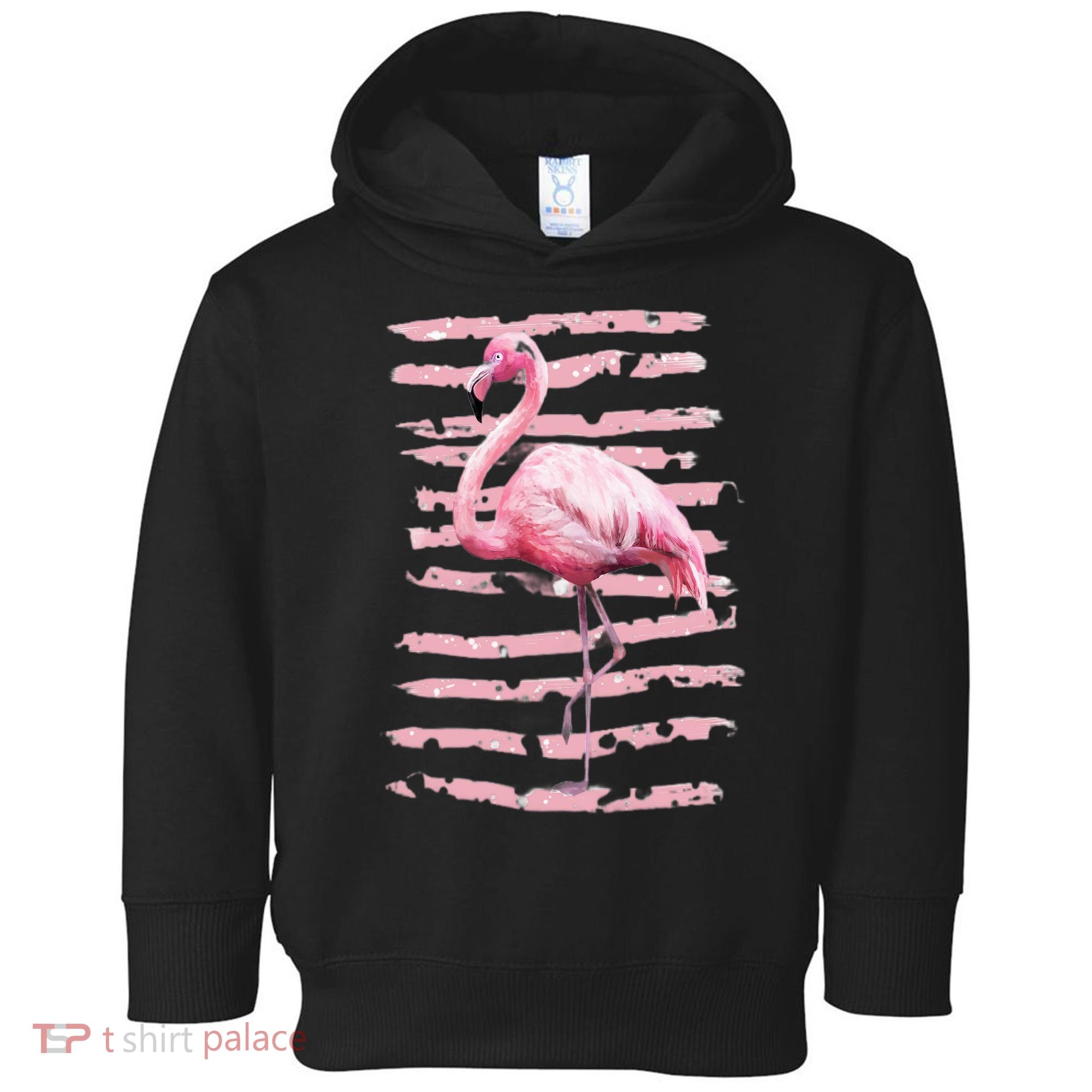 Pink Flamingo Toddler Hoodie