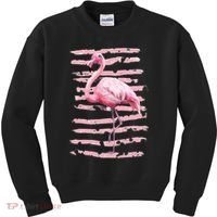 Pink Flamingo Kids Sweatshirt thumb 0