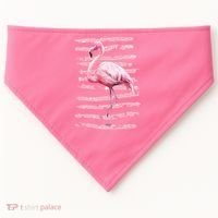 Pink Flamingo USA-Made Doggie Bandana thumb 0