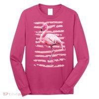 Pink Flamingo Long Sleeve Shirt thumb 0