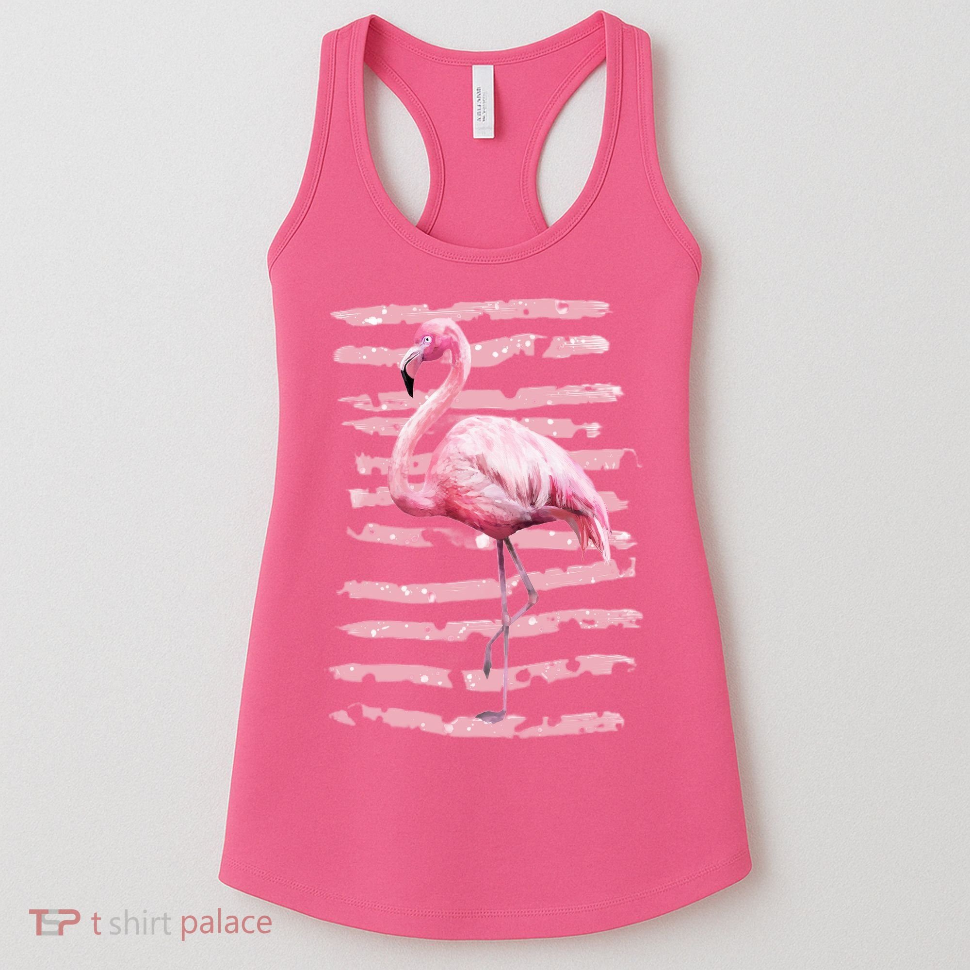 Pink Flamingo Women's Tank Top
