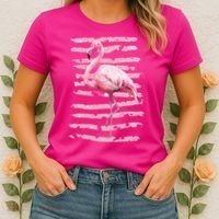 Pink Flamingo Women's T-Shirt thumb 2