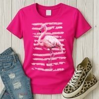 Pink Flamingo Women's T-Shirt thumb 3