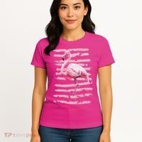 Pink Flamingo Women's T-Shirt thumb 4