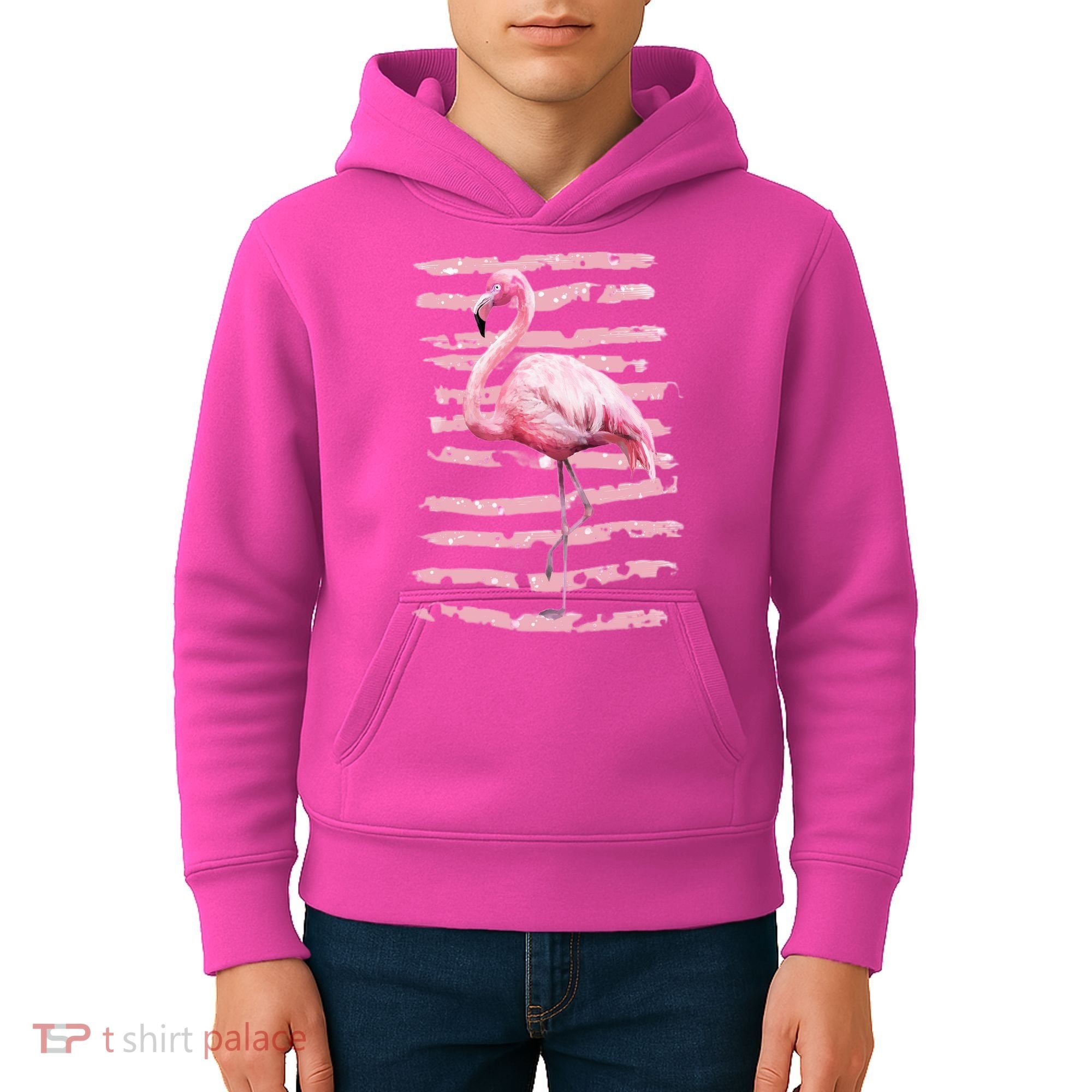 Pink Flamingo Kids Hoodie