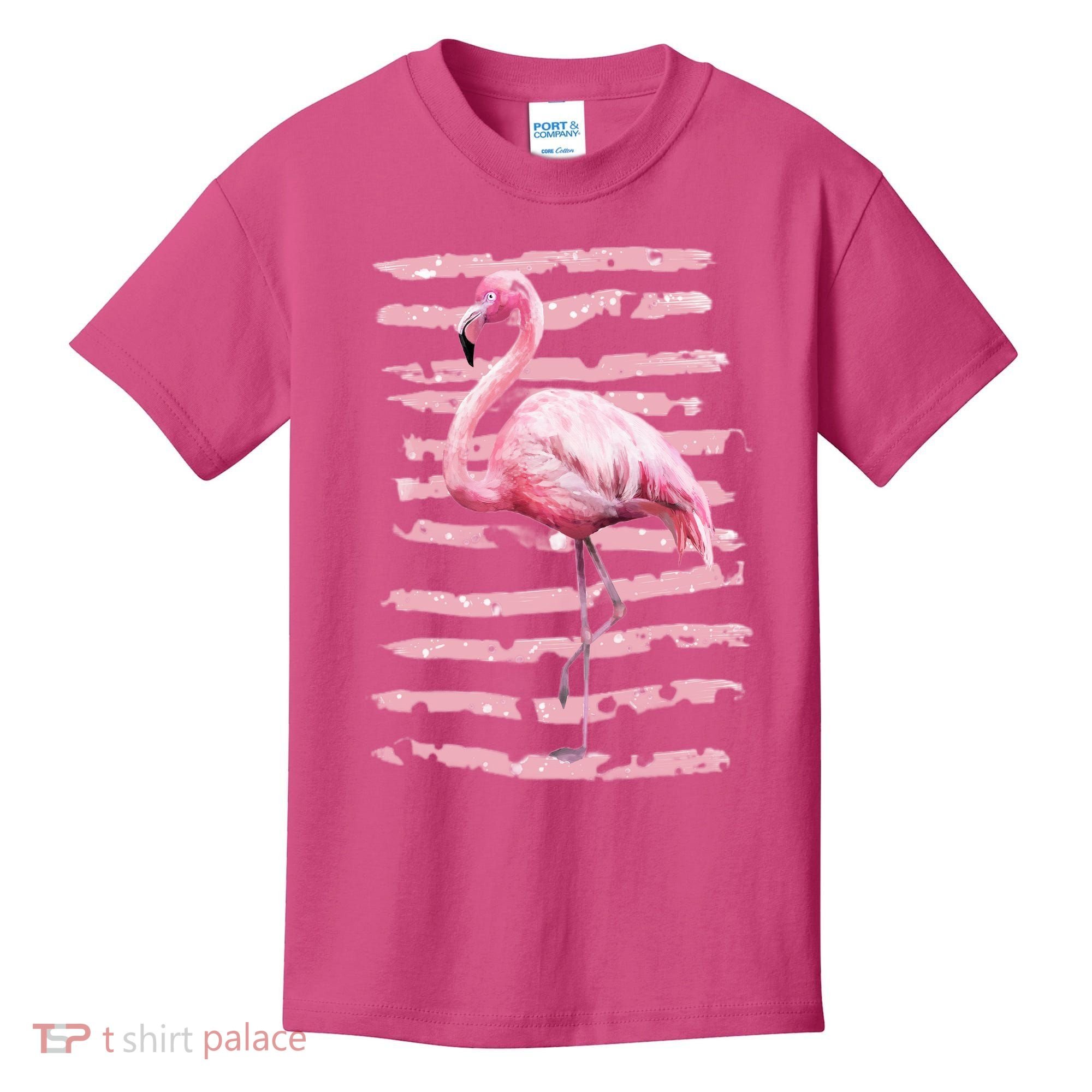 Pink Flamingo Kids T-Shirt