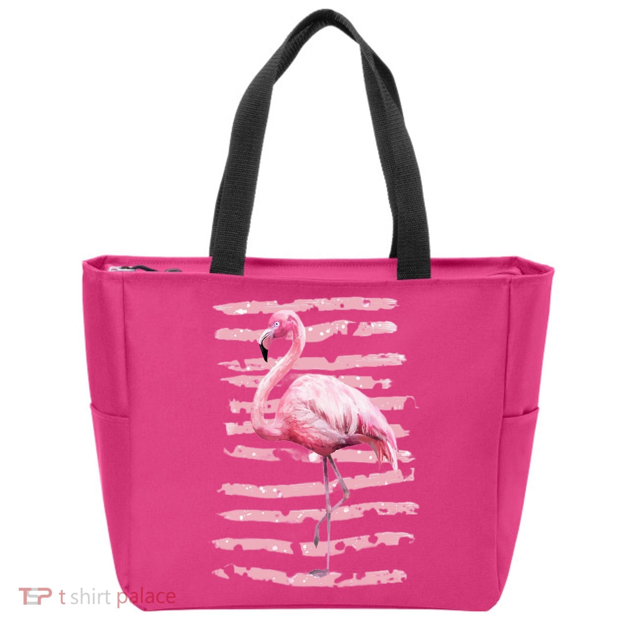 Pink Flamingo Tote Bag