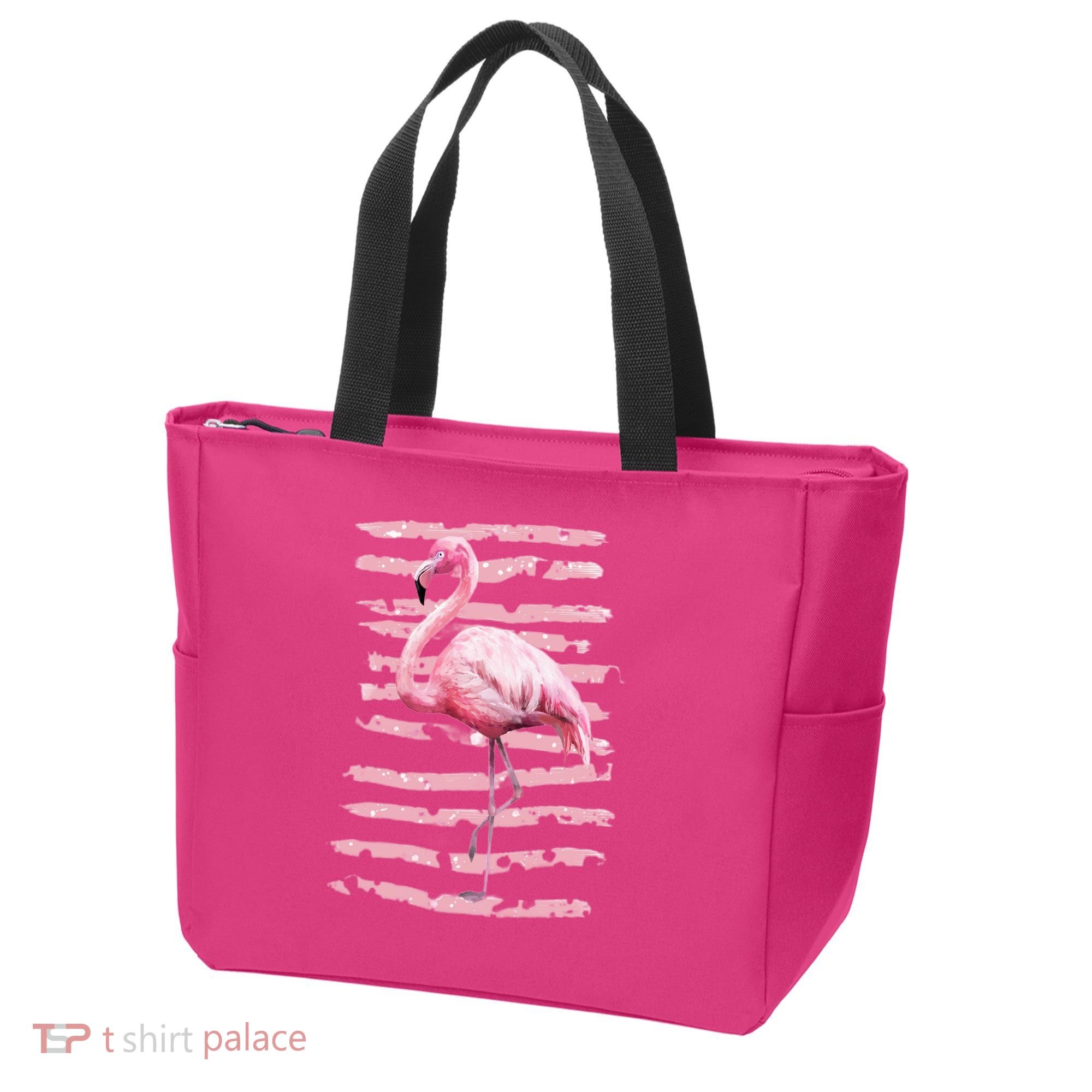 Pink Flamingo Tote Bag