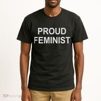 Proud Feminist Tall T-Shirt thumb 2