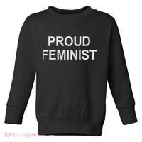 Proud Feminist Toddler Sweatshirt thumb 0