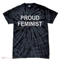 Proud Feminist Tie-Dye T-Shirt thumb 0