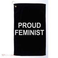 Proud Feminist Golf Towel thumb 0