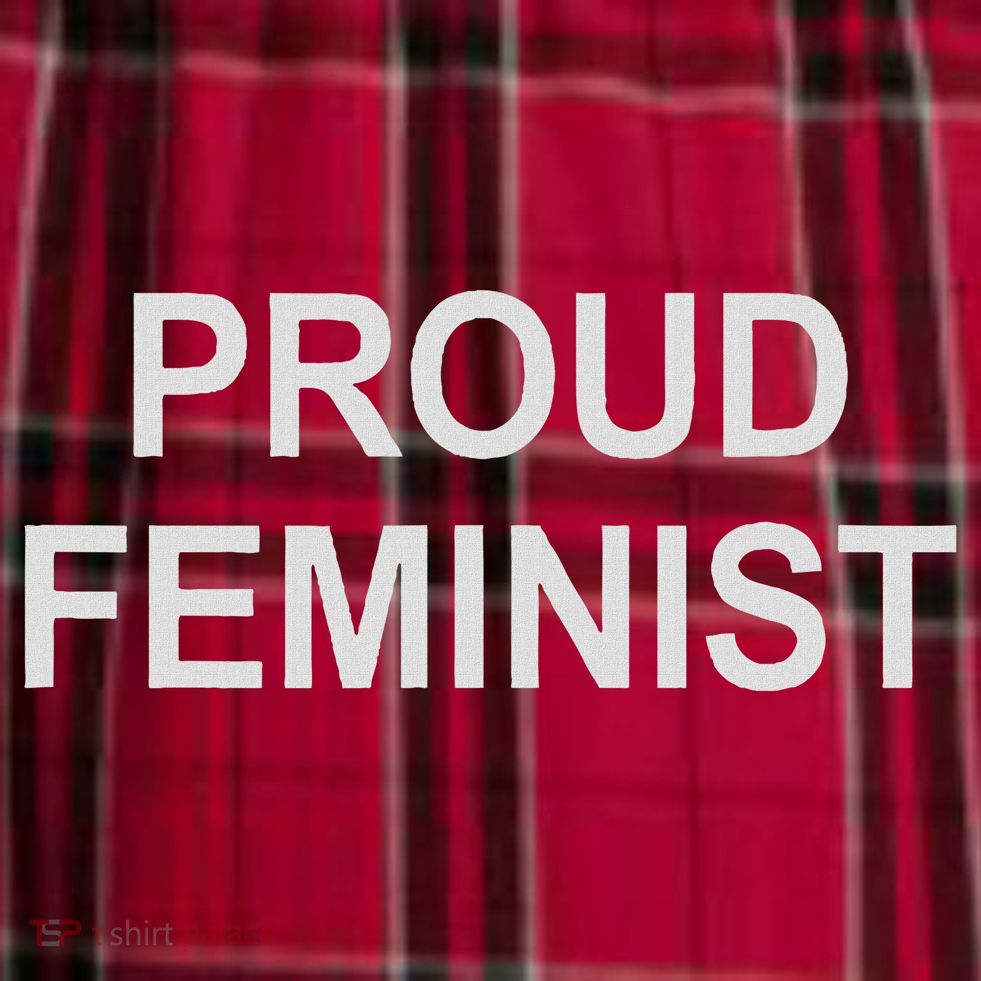 Proud Feminist Women's Flannel Plaid Pajama Pants