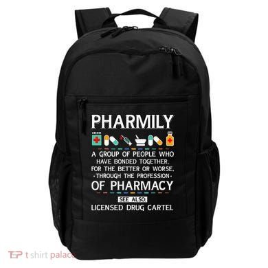 Pharmily Funny Pharmacy Technician Pharmacist Backpack
