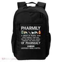 Pharmily Funny Pharmacy Technician Pharmacist Backpack thumb 0