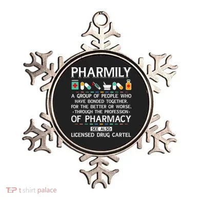 Pharmily Funny Pharmacy Technician Pharmacist Ornament