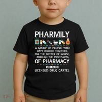 Pharmily Funny Pharmacy Technician Pharmacist Toddler T-Shirt thumb 2