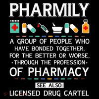 Pharmily Funny Pharmacy Technician Pharmacist Kids T-Shirt thumb 4