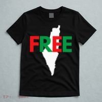 Palestine Free Palestine In Arabic Free Gaza Palestine Flag T-Shirt thumb 5