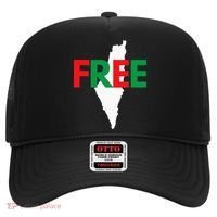 Palestine Free Palestine In Arabic Free Gaza Palestine Flag Hat thumb 0